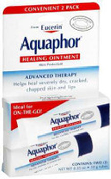 Hand and Body Moisturizer Aquaphor® Advanced Therapy 0.35 oz. Tube Unscented Ointment 10356010140 Pack of 2