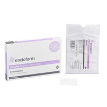 Collagen Dressing Endoform® Natural  Fenestrated 2 x 2 Inch Fenestrated Square Sterile 529312 Pack of 1