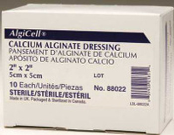 Alginate Dressing Algicell® 4 x 8 Inch Rectangle 88048 Case of 40