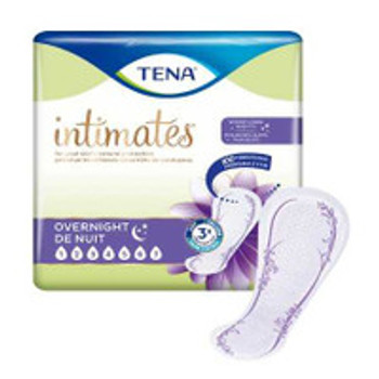 Bladder Control Pad TENA® Sensitive Care Extra Coverage 16 Inch Length Heavy Absorbency Superabsorbant Core One Size  54282 Bag of 28