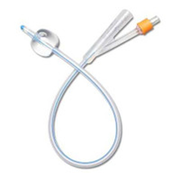 Foley Catheter Medline 2-Way Firm Tip 10 cc Balloon 16 Fr. Silicone DYND11502 Pack of 1