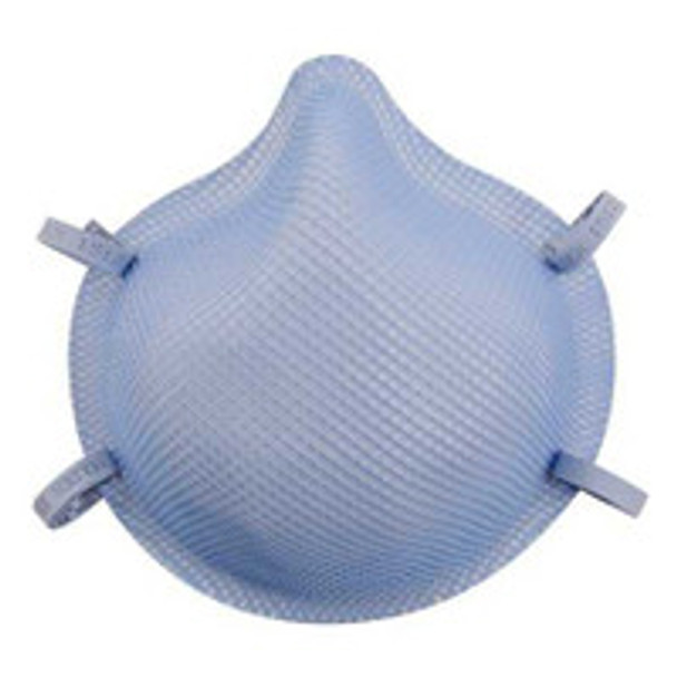 Particulate Respirator / Surgical Mask Moldex® Medical N95 Cup Elastic Strap Small Blue NonSterile ASTM Level 3 Adult 1511 Case of 160