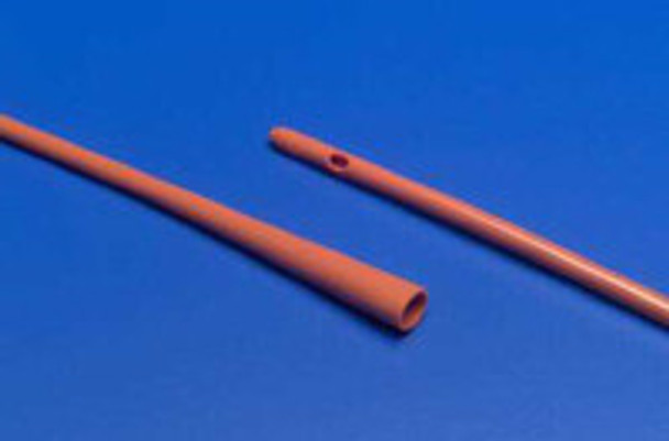 Urethral Catheter Dover Rob-Nel Round Tip Thermosensitive PVC 12 Fr. 16 Inch 8888492033 Case of 100