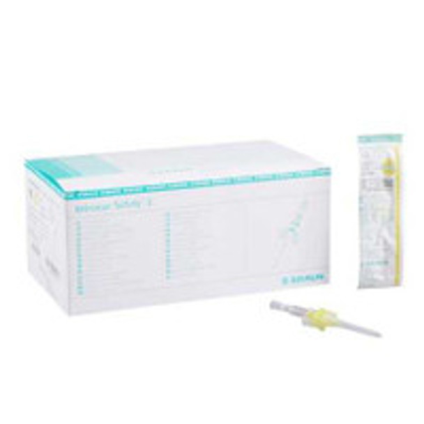 Closed IV Catheter Introcan Safety® 3 24 Gauge 0.75 Inch Sliding Safety Needle 4251127-02 Case of 200
