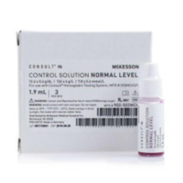 Control Consult Hb Hemoglobin Normal Level 3 x 1.9 mL 900-502MCK Box of 3