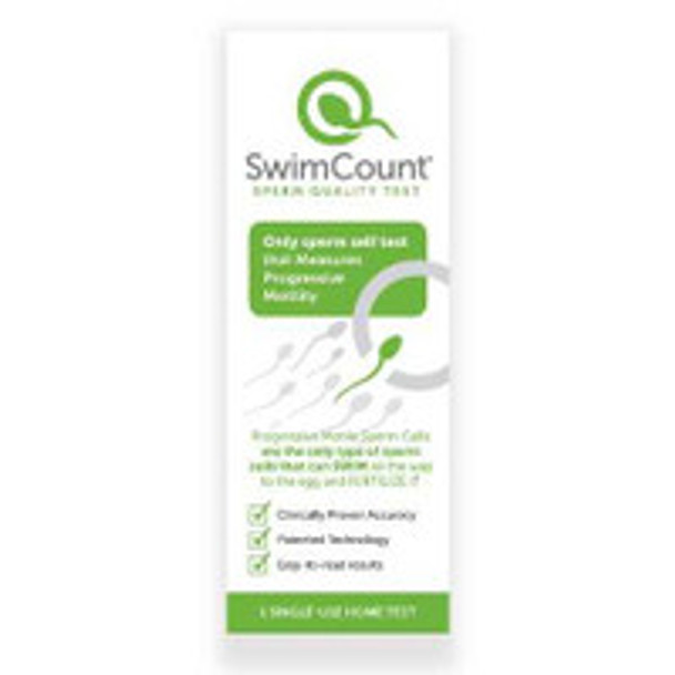Sexual Health Test Kit SwimCount® Sperm Quality Test 24 Tests CLIA Waived USSC1SC Case of 24