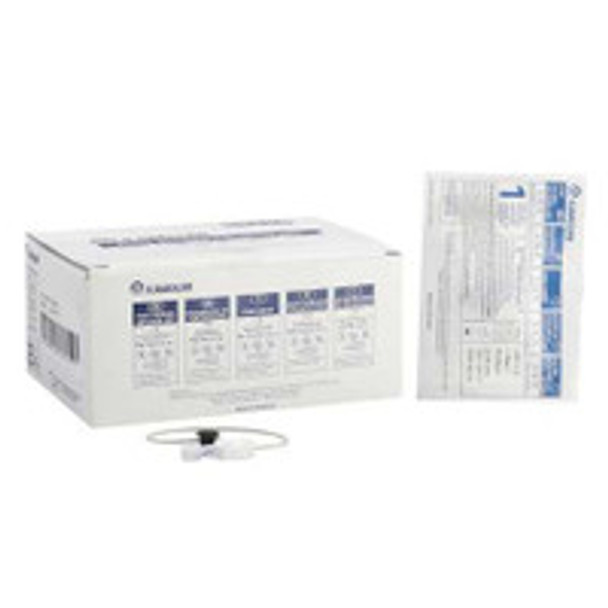 Huber Infusion Set Kawasumi 22 Gauge 3/4 Inch 8 Inch Tubing Without Port PI03020 - Case of 100