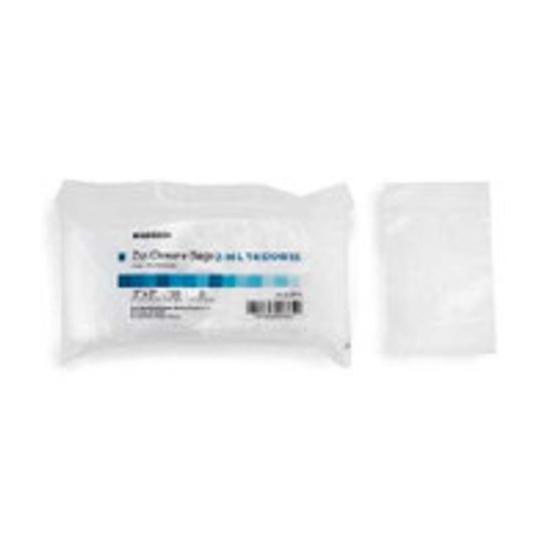 Reclosable Bag McKesson 2 x 3 Inch Polyethylene Clear Zipper Closure 4573 Case of 120