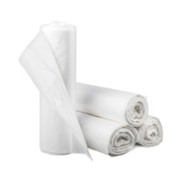 Trash Bag McKesson 15 gal. Clear HDPE 8 Mic. 24 x 33 Inch Star Seal Bottom Coreless Roll S243308N-1 Case of 1000
