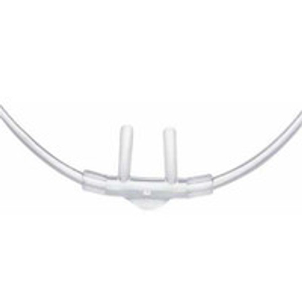Nasal Cannula Continuous Flow Hudson RCI Adult Curved Prong / NonFlared Tip 1812 Case of 25