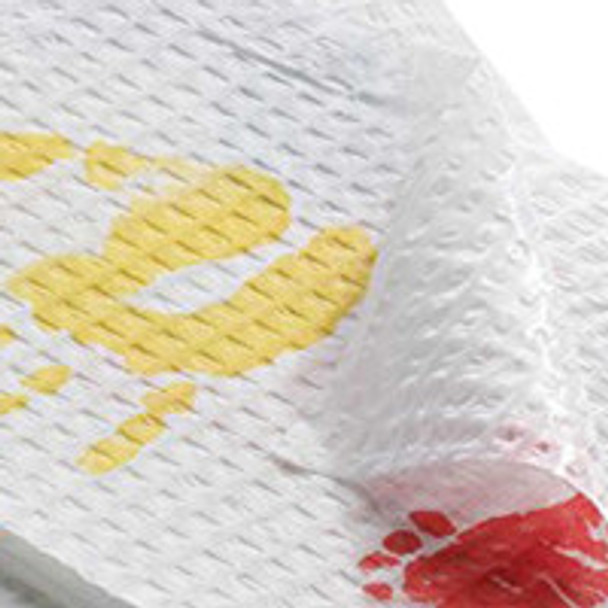 Procedure Towel Tiny Tracks 13-1/2 W x 18 L Inch Hand / Footprints NonSterile 37234 Case of 500