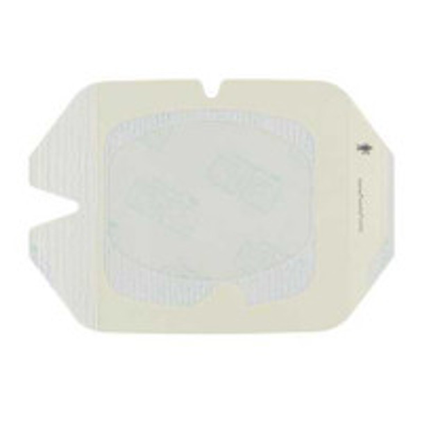 Transparent Film Dressing 3M Tegaderm 4 x 4-3/4 Inch Frame Style Delivery Rectangle Sterile 1616 Box of 50