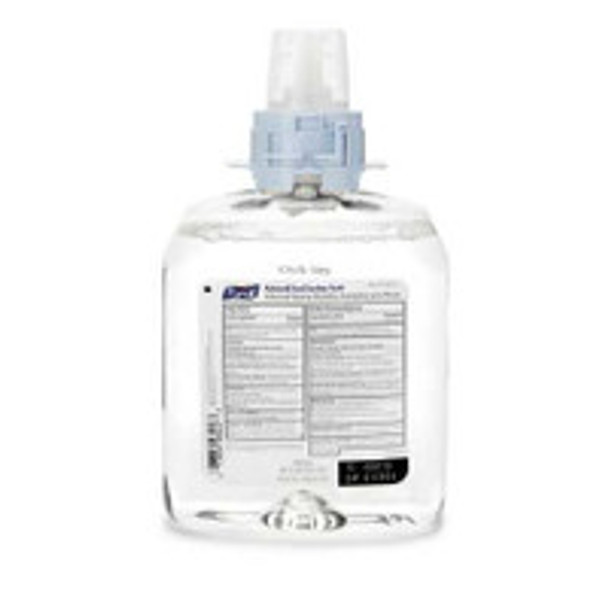 Hand Sanitizer Purell  Advanced 1,200 mL Ethyl Alcohol Foaming Dispenser Refill Bottle 5192-04 Case of 4