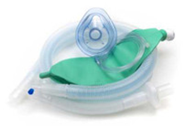 McKesson Anesthesia Breathing Circuit Expandable Tube 60 Inch Tube Single Limb Adult 3 Liter Bag Single Patient Use 16-C60L Case of 20