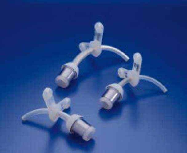 Tracheostomy Tube Bivona FlexTend Plus V Neck Flange Size 7.3 Uncuffed 60PFS50 Pack of 1