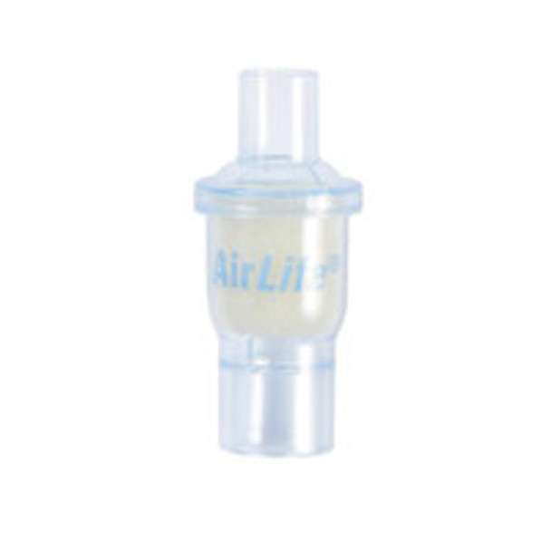Hygroscopic Condenser Humidifier with Filter AirLife® 30 mg @ 500 mL 0.8 cm @ 0.5 LPS / 2.4 cm @ 1.0 LPS 003004 Case of 50