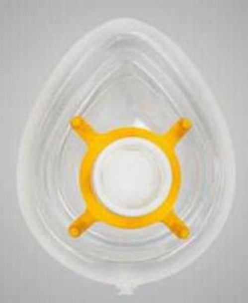 Anesthesia Mask AirLife® Elongated Style Toddler Hook Ring 2K8052 Case of 20