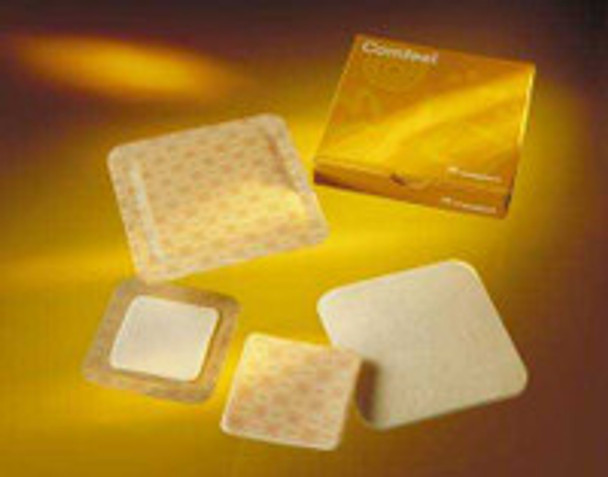 Foam Dressing Biatain® Adhesive 4 x 4 Inch With Border Without Film Backing Hydrocolloid Adhesive Square Sterile 3430 Box of 10