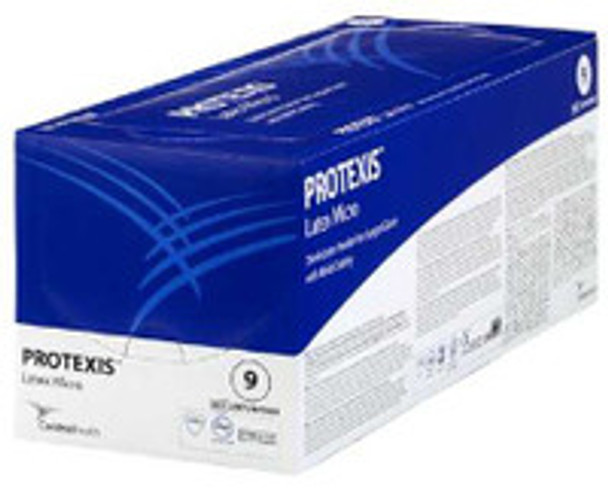 Surgical Glove Protexis Latex Micro Size 6.5 Sterile Latex Standard Cuff Length Smooth Light Brown Not Chemo Approved 2D72NT65X Box of 50