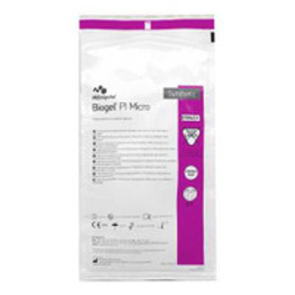 Surgical Glove Biogel® PI Micro Size 7 Sterile Polyisoprene Standard Cuff Length Micro-Textured Straw Chemo Tested 48570 Box of 50