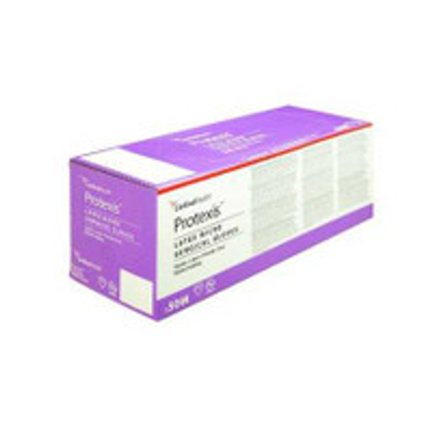 Surgical Glove Protexis Latex Micro Size 7.5 Sterile Latex Standard Cuff Length Smooth Light Brown Not Chemo Approved 2D72NT75X Box of 50