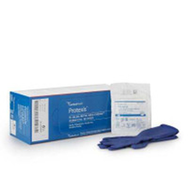 Surgical Glove ESTEEM Blue with Neu-Thera® Size 6.5 Sterile Polyisoprene Standard Cuff Length Smooth Blue Not Chemo Approved 2D73EB65 Box of 50