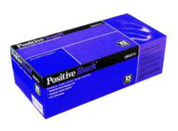 Exam Glove Positive Touch® Large NonSterile Latex Standard Cuff Length Fully Textured Ivory Not Rated 8843 Box of 100