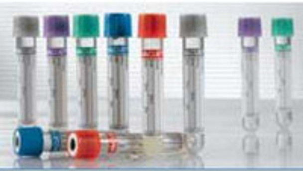 VACUETTE® Venous Blood Collection Tube Lithium Heparin Additive 2 mL Pull Cap Polyethylene Terephthalate (PET) Tube 454237 Box of 50