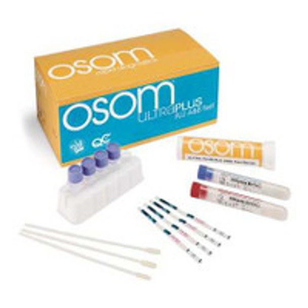 Respiratory Test Kit OSOM® Ultra Plus Influenza A + B 25 Tests CLIA Waived Sample Dependent 1032 Kit/1