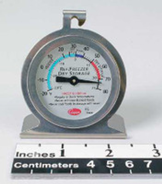Refrigerator / Freezer / Dry Storage Thermometer Fahrenheit / Celsius -20 to 80F -30 to 30C Without External Probe Hanging / Standing Does Not Require Power 16087 Pack of 1 - 16873200