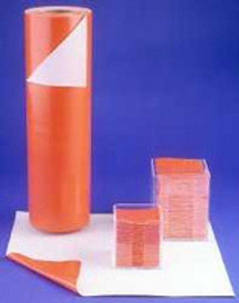 Biohazard Wipe Bio-Screen Orange / White Cellulose / Polyethylene 16 x 16 Inch Disposable BH16016ET Case of 125