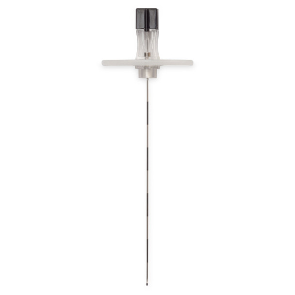 TU22G351 Myco Medical. Detachable Wing Needle, Metal Stylet, 22G x 3½", Black, 25/bx, 4 bx/cs (Not Available for sale into Canada) (US Only) (cs)