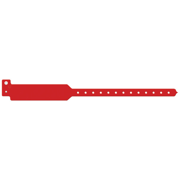 3204 Medical ID Solutions. Wristband, Adult, Write-On Tri-Laminate, Red, 500/bx (bx)