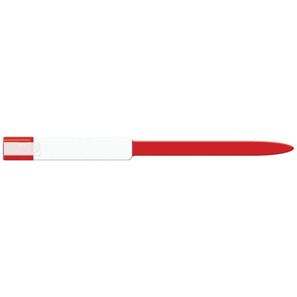 8224 Medical ID Solutions. Wristband, Adult, Imprinter, Self Adhesion, Soft Vinyl, Red, 250/bx (bx)