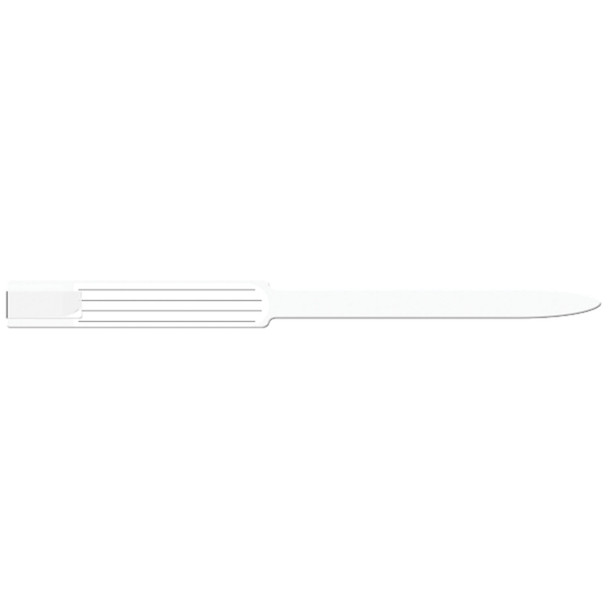 8241 Medical ID Solutions. Wristband, Adult, Insert, Self Adhesion, Soft Vinyl, White, 250/bx (bx)