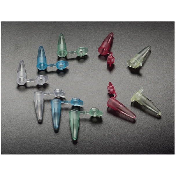 T325-2VY Simport Scientific. Reaction Tube, 200ul Yellow, Flat Top & No Contamination Shield, 1000/pk (pk)