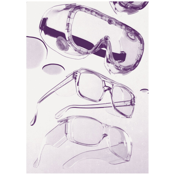 208- Medegen Medical Products, LLC. Safety Glasses/ Goggles, Brow Bar, 10/cs (cs)
