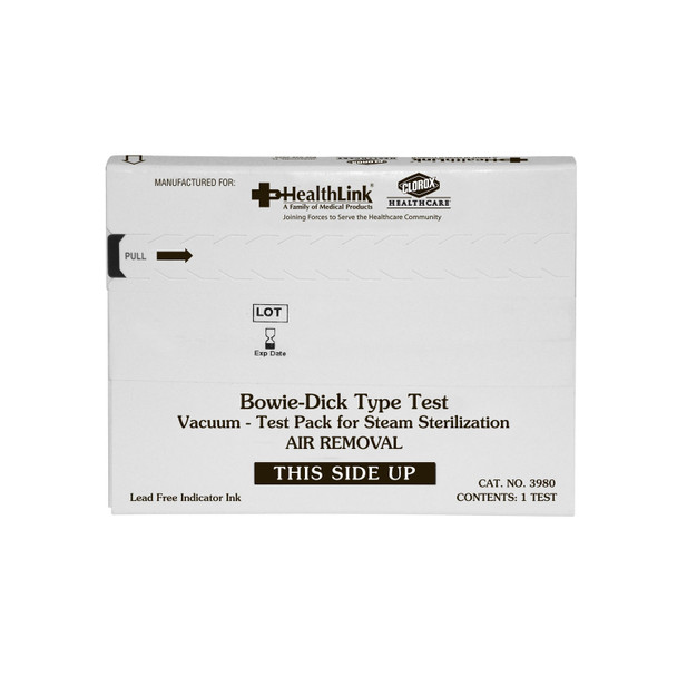3980 EDM3 Company LLC. Bowie-Dick Type Test pack, 20 tst/pk (US Only) (pk)