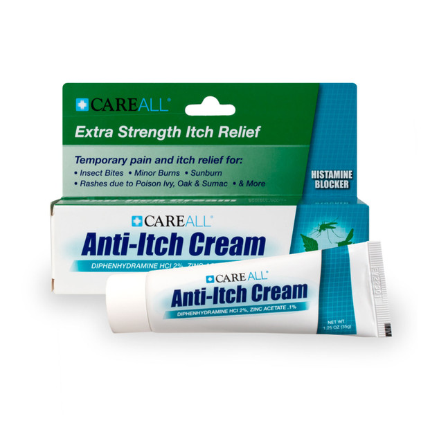 AI125 New World Imports. CareALL® Anti-Itch Cream, 1.25 oz. (NBE Benadryl Extra Strength), 24/cs (Not Available for sale into Canada) (cs)