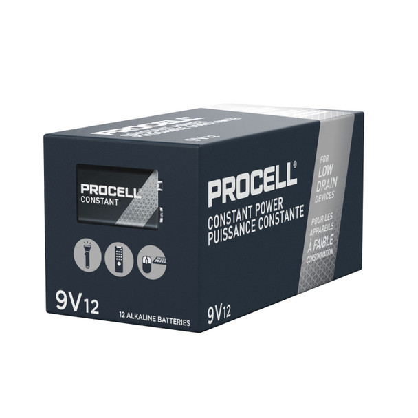 PX1604 Duracell. Procell Intense Battery, Alkaline, 9V, 12/bx, 6bx/cs (Products are not for Private Household Markets; Products cannot be sold on Amazon.com or any other 3rd party site) (cs)