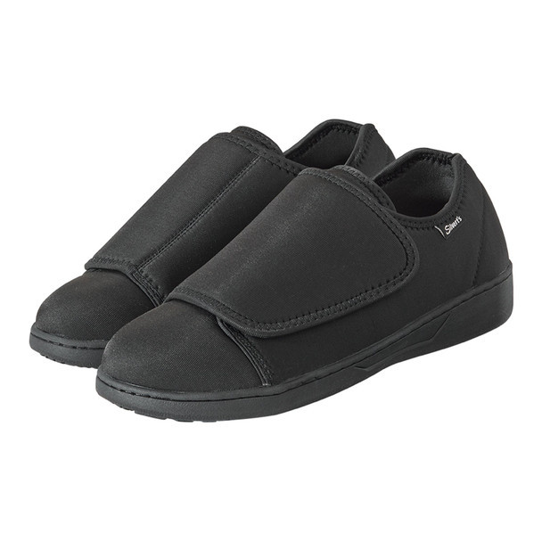 Silverts Ultra Comfort Flex Hook and Loop Closure Shoe Size 11 Black - Pair/1