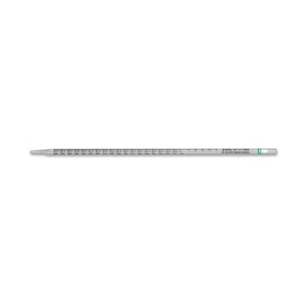 McKesson Serological Pipette 2 mL 0.01 mL Graduation Increments / 0.05 mL Negative Graduations Sterile 177-1721 Case/500