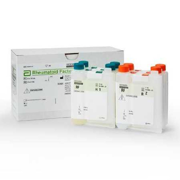 General Chemistry Reagent Architect Rheumatoid Factor For Architect c16000 Analyzer 360 Tests 08G6621 Box of 360