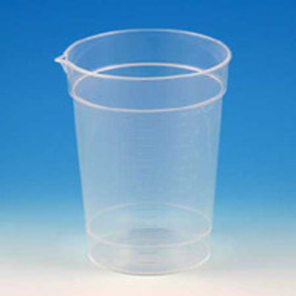 Specimen Container with Pour Spout 2-1/8 x 3-7/16 Inch 192 mL (6.5 oz.) Without Closure Unprinted NonSterile 5920 Case of 500
