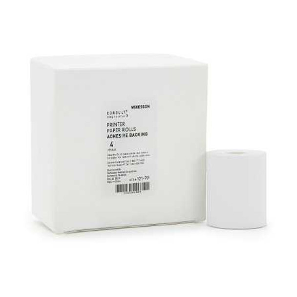 Printer Paper Rolls McKesson Consult McKesson 120 or McKesson CONSULT U120 Ultra Urine Analyzer 121-PP Box/4