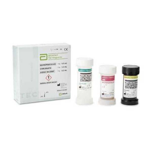 General Chemistry Reagent Architect Thyroid Stimulating Hormone (TSH) For Architect c4100 Analyzer 100 Tests 07K6225 Pack of 1