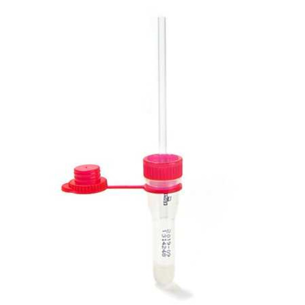 Safe-T-FillCapillary Blood Collection Tube Serum Tube Clot Activator / Separator Gel Additive 10.8 X 46.6 mm 200 L Red Attached Cap Plastic Tube 077120 Case/500