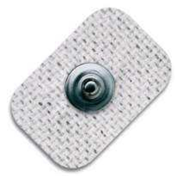 ECG Monitoring Electrode Cloth Backing Non-Radiolucent Snap Connector 30 per Pack ES40076- Pack of 30