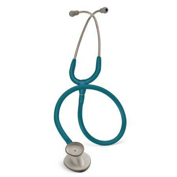 Classic Stethoscope 3M Littmann Lightweight II S.E. Caribbean Blue 1-Tube 28 Inch Tube Double-Sided Chestpiece 2452 Each/1