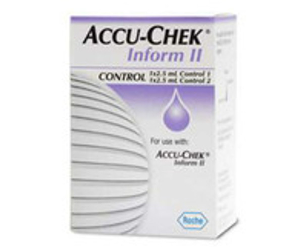 Blood Glucose Control Solution 2 x 2.5 mL Level 1 & 2 5213509001 Box of 2